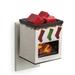 Candle Warmers Etc. Pluggable Fragrance Wax Warmer Christmas Fireplace