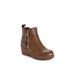 Women's England Bootie by MUK LUKS in Brown (Size 11 M)