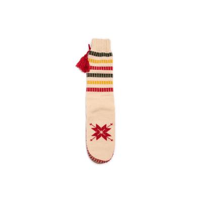 Women's 50Th Anniversary Slipper Socks by MUK LUKS in Cream (Size S/M(5-7))