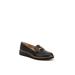 Wide Width Women's Optimist Flat by LifeStride in Black Fabric (Size 11 W)