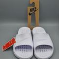 Nike Shoes | New Womens Nike Victori One Slide White Sandal Slide Shoes Size 5 9 | Color: White | Size: Various