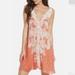 Free People Dresses | Free People Morning Sun Slip Mini Dress In Cayenne Combo Color- Nwt - Reemoly | Color: Orange/White | Size: M