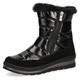 Winterboots CAPRICE Gr. 37,5, schwarz Damen Schuhe Reißverschlussstiefeletten