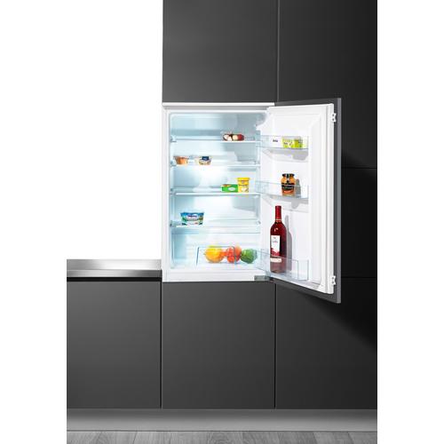 Amica Einbaukühlschrank, EVKS 16162, 88 cm hoch, 54 breit, integrierbar F (A bis G) weiß Einbaukühlschrank Einbaukühlschränke Kühlschränke Haushaltsgeräte