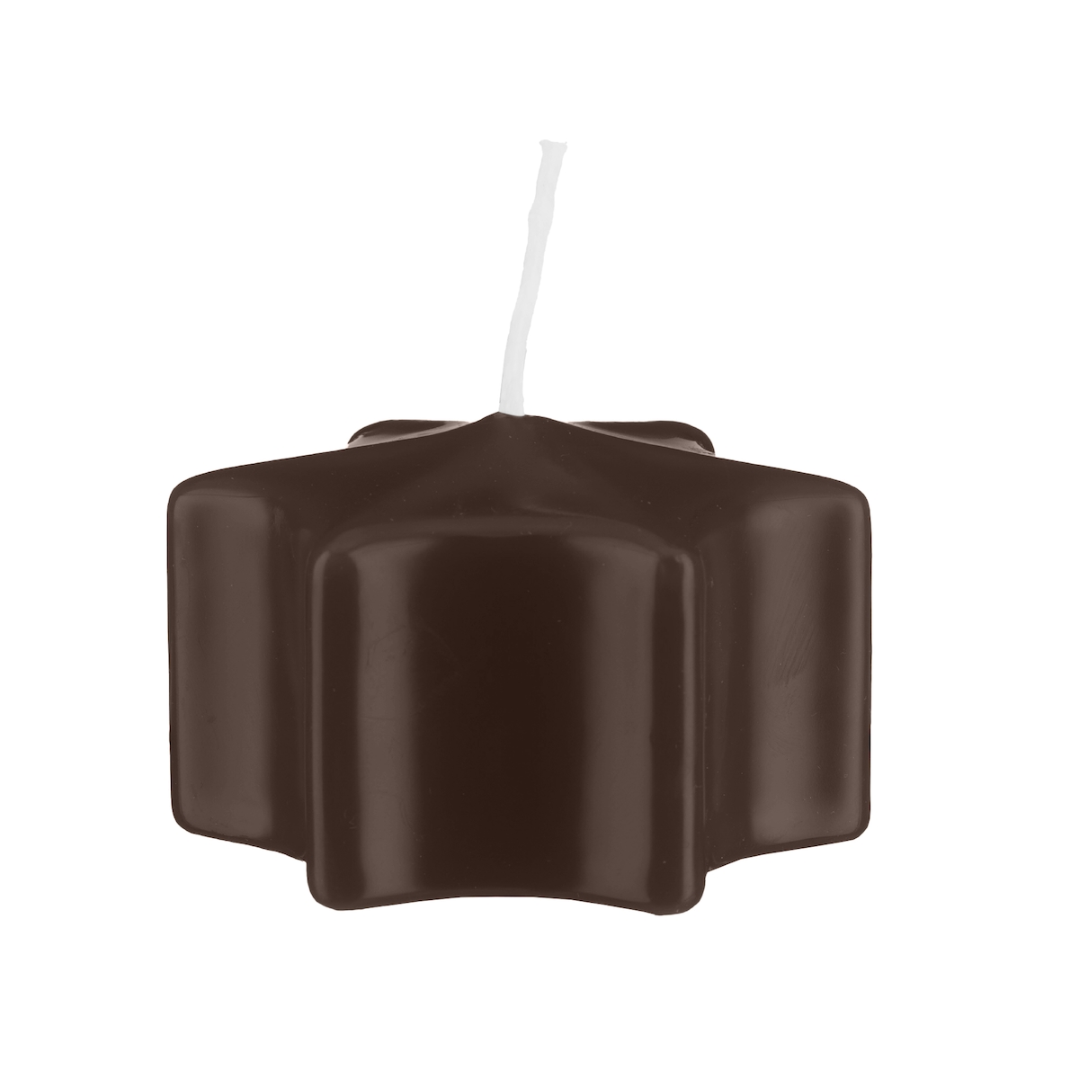 Sternkerzen Schwimmkerzen Chocolate Schokolade 35 x Ø 60 mm, 16 Stück Image