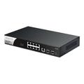 DrayTek VigorSwitch G2100 8-port Gigabit L2+ Managed Switch with 2 SFP Uplink ports