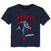Toddler Navy Atlanta Braves Team Captain America Marvel T-Shirt