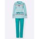 Schlafanzug TOP TEN Gr. 52/54, grün (mint, bedruckt) Damen Homewear-Sets Pyjamas