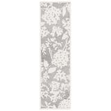 White 96 x 27 x 0.2 in Indoor Area Rug - Lauren Ralph Lauren Dylan Hand Tufted, 80% Wool, 20% , Grey/Ivory Area Rug /Wool | Wayfair LRL6620F-28