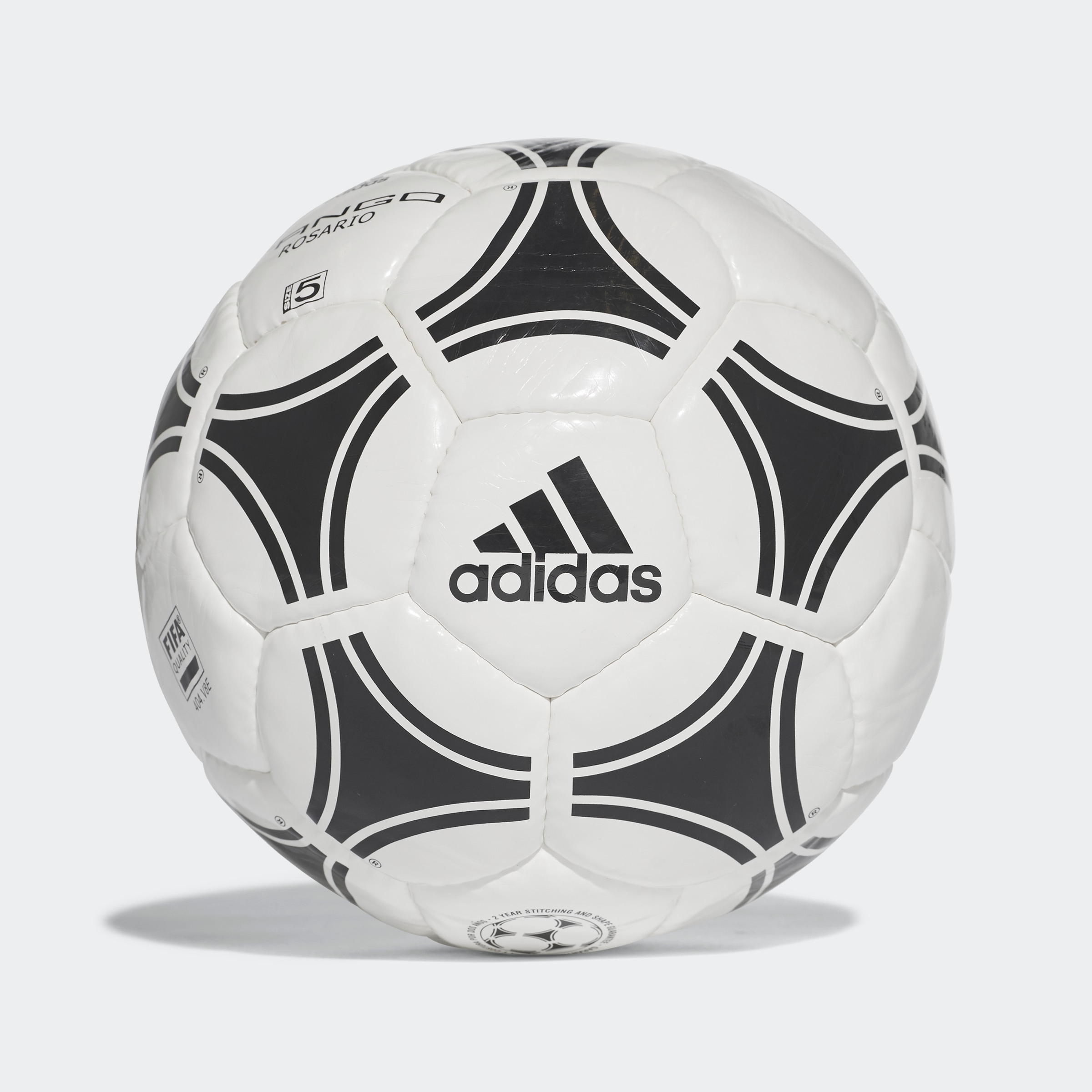 Fußball ADIDAS PERFORMANCE "TANGO ROSARIO BALL" Gr. 5, weiß (weiß, schwarz, schwarz), Bälle, Herren, 5, 0,4 g, Polyurethane (PU), B:31,4cm H:11,2cm T:21,2cm Image