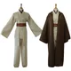 Costume de oral alier Jedi de Star de Film pour Homme Cosplay de Mace Windu Robe Obi Wan Kenobi