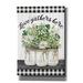 August Grove® Love Gathers Here by Cindy Jacobs - Wrapped Canvas Drawing Print Canvas in Gray/Green | 26 H x 18 W x 0.75 D in | Wayfair
