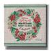 The Holiday Aisle® Have Yourself a Merry Little Christmas Embroidery by Cindy Jacobs - Wrapped Canvas Textual Art Canvas in Gray | Wayfair