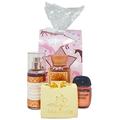 Bath and Body Works Pure Wonder with Marbela Wild Jasmine Soap Mini Gift Set Bag- Fine Fragrance Mist - Shower Gel - A Thousand Wishes Hand Gel - and Wild Jasmine Artisan Marbela Handmade Soap