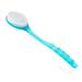 Chainplus Bath Body Brush With Long Handle for Exfoliating Back Scrubber for Shower Cellulite Massager Exfoliation Dry or Wet Skin Brush Improve Blood Circulation Detox (1 Pack Blue)