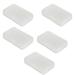 5 Pieces Game Card Cases Clear Plastic Cartridge Dust Cover for GBA Console