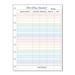 Monthly Bill Pay Checklist Inserts Budget Planner for 9 Disc Happy Planners