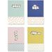Miliko A5 Kitty Series Softcover Notebook/Journal/Diary Set-8.27 Inches x 5.67 Inches 4 Unique Designed Notebooks per Pack