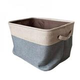 Cotton Linen Desktop Storage Box Large Capacity Sundries Storage Organizer Cabinet Coat Underwear Storage Basket Children Toy Car Storage Container