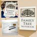 Family Family Personal Into Memories To And Tree Write Ancestorsâ€™ Genealogy Notebook-Handwritten Office & Stationery Notebook white