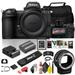 Nikon Z 6II Mirrorless Digital Camera 24.5MP (Body Only) (1659) + FTZ Mount + 64GB XQD Card + Corel Photo Software + Case + HDMI Cable + Card Reader + Cleaning Set + More - International Model