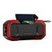 Multifunctional Portable Speaker Hand Crank Solar Radio AM/FM (Red)