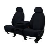 CalTrend Rear 40/60 Split Back & Solid Cushion O.E. Velour Seat Covers for 2010-2014 Volkswagen Golf|GTI - VW119-01RS Black Monarch Insert with Classic Trim