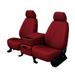 CalTrend Rear 60/40 Split Bench Faux Leather Seat Covers for 2003-2007 Honda Accord - HD374-02LX Red Insert and Trim