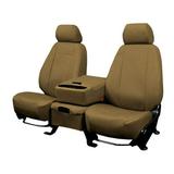 CalTrend Front Buckets DuraPlus Seat Covers for 2006-2011 Honda Civic - HD379-06DA Beige Insert and Trim