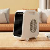 Lingouzi Portable Heater Electric Heater For Bedroom Office And Indoor Use Indoor Portable Electric Heater With Thermostat 2 Heating Modes