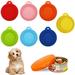 1Piece Pet Food Jar Lid Universal Silicone Jar Lid for Pet Food Jars Fits Most Standard Size Dog and Cat Cans BPA Free Silicone Refrigerator Dishwasher Safe