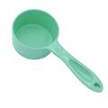 Plastic Pet Food Scoop Measuring Cups and Spoons for Dog Cat and Bird Food Size S (Green)