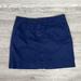 Lilly Pulitzer Skirts | Lilly Pulitzer Skirt Women's Size 4 Blue 100% Cotton Mini Short Skirt | Color: Blue | Size: 4
