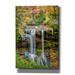 Epic Graffiti Smoky Mountains Autumn Waterfall 2 by Grace Fine Arts Photography Canvas Wall Art 18 x26