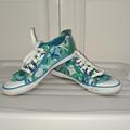Coach Shoes | Coach "Barrett" Tennis Shoes Sneakers - 7 - Teal/Green/Blue/White | Color: Blue/Green | Size: 7