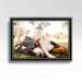 24x18 Frame Black Real Wood Picture Frame Width 1.25 inches | Interior Frame Depth 0.5 inches |