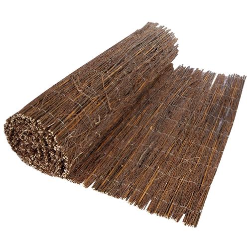 WINDHAGER Sichtschutzzaunmatten Zaunelemente naturbelassenes Heidekraut, L: 3 m Gr. H/L: 100 cm x 3 m, beige (natur)