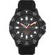 Timex Men's Expedition Gallatin 44mm Watch – Black Case Black Dial with Black Silicone Strap, Black