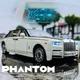 Modèle de voiture de luxe Rolls Royce Phantom alliage moulé sous pression véhicules jouets