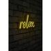 15" Novelty Relax Led Neon Sign Wall Décor