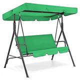 Canopy Swing Top Cover & Swing Cover 3 Seater Patio Swing Chair Canopy Top Cover for Garden Terrace Hammock