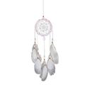 JDEFEG Custom Memorial Wind Chimes Dream Wind Chime White Tassel Dream Wind Chime Home Room Wall Decoration Outdoor Wind Chime The Beach Glass Abs+ White