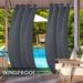 Outdoor Curtains for Garden Patio Gazebo Pergola Waterproof Windproof Blackout Thermal Insulated Double Grommet(Top and Bottom) Outdoor Curtains