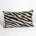 Liora Manne Zebra Indoor / Outdoor Throw Pillow