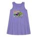 Teenage Muntant Ninja Turtle - Its Ninja Time Donnie - Toddler and Youth Girls A-line Dress