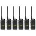 6 Pack of Motorola RDU4160D Two way Radio Walkie Talkies