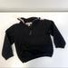 Burberry Shirts & Tops | Burberry Quarter Zip Sweater Black Boys 3 6 Months | Color: Black | Size: 3-6mb
