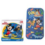 Disney Toys | Disney Mickey Fun Starts Here Foam Puzzle | Color: Black/Red | Size: Os
