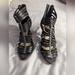 Jessica Simpson Shoes | Jessica Simpson Gladiator Style Heels | Color: Black | Size: 7