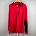 Under Armour Jackets & Coats | Mens Under Armour Run All Season Gear Red & Black Pullover Jacket Xl | Color: Black/Red | Size: Xl